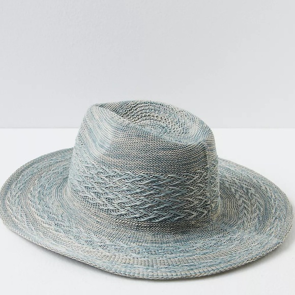 FREE PEOPLE Arrow Woven Packable Hat NWT - Picture 2 of 5